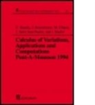 Bandle Bandle, C Bandle, C Chipot Bandle, C. Bandle, C. Bemelmans Bandle, C. Chipot Bandle... - Calculus of Variations, Applications and Computations