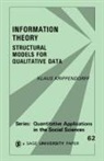 Dr. Klaus H. Krippendorff, Klaus Krippendorff, Klaus H. Krippendorff, Klaus H Krippendorff, Klaus H. Krippendorff - Information Theory