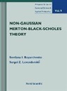 Svetlana Boyarchenko, Svetlana I. Boyarchenko, Sergei Levendorskii, Sergei Z Levendorskii, Sergei Z. Levendorskii - Non gaussian merton black scholes