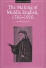 David Matthews, Matthews David - Making of Middle English, 1765-1910
