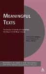 Geoff Barnbrook, Geoff Danielsson Barnbrook, Geoffrey Danielsson Barnbrook, BARNBROOK GEOFFREY DANIELSSON PE, Pernilla Danielsson, Mahlberg... - Meaningful Texts