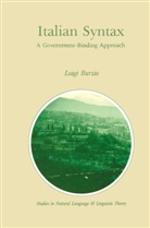 L Burzio, L. Burzio, Luigi Burzio - Italian Syntax
