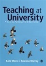 Kate Morss, Morss Kate, Rowena Murray, Murray Rowena - Teaching at University