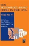 W. During, S. M. Mukhtar, R. Oakey, R. Oakey, W. E. During, Syeda-Masooda Mukhtar... - New Technology-Based Firms in the 1990s