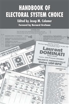 Josep M. Colomer, Joseph Colomer, Colomer, J Colomer, J. Colomer, Josep Colomer... - The Handbook of Electoral System Choice