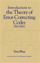 Pless, V Pless, Vera Pless, Vera (University of Illinois At Chicago) Pless, PLESS VERA - Introduction to the Theory of Error-Correcting Codes