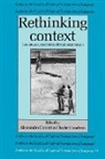 Alessandro Duranti, Alessandro Duranti, Charles Goodwin - Rethinking Context