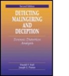 Harold V. Hall, Harold V. Poirier Hall, HALL HAROLD V POIRIER JOSEPH G, Joseph Poirier, Joseph G. Poirier - Detecting Malingering and Deception