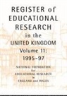 Myilibrary, National Foundation For Educational Research, Foundation Natl, NATL FOUNDATION, National Foundation For Educational Research, National Foundation for Education Resear... - Register of Educational Research in the United Kingdom
