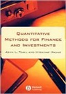 Adil Hasan, Iftekhar Hasan, Hasan Iftekhar, Teall, John Teall, John L Teall... - Quantitative Methods for Finance and Investments