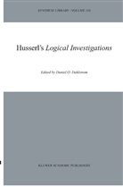 D. O. Dahlstrom, Daniel O. Dahlstrom, Danie O Dahlstrom, Daniel O Dahlstrom - Husserl's Logical Investigations