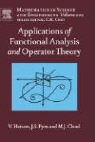 M. Cloud, M. (Lawrence Technological University Cloud, V. Hutson, V. (University of Sheffield Hutson, V. Pym Hutson, HUTSON V PYM J CLOUD M... - Applications of Functional Analysis and Operator Theory