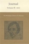 John C. Broderick, Robert Sattelmeyer, Henry D. Thoreau, William Rossi, Rossi William, Heather Kirk Thomas... - Writings of Henry David Thoreau, Volume 6