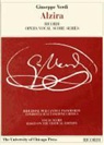 Giuseppe Verdi - Alzira: Tragedia Lirica in Three Acts Libretto by Salvadore Cammarano, the Piano-Vocal Score