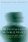 Nikolaos Zahariadis, Nikolaos (Professor Zahariadis, Zahariadis Nikolaos - Ambiguity and Choice in Public Policy