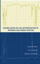 Hannah, Robert W Hannah, Robert W. Hannah, Mayo, Dana Mayo, Dana W Mayo... - Course Notes on the Interpretation of Infrared and Raman Spectra
