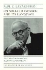 Raymond Boudon, Paul F. Lazarsfeld, Raymond Boudon - On Social Research and Its Language