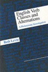 Beth Levin, Levin Beth - English Verb Classes and Alternations