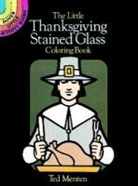 Coloring Books, Ted Menten, Theodore Menten - Little Thanksgiving Stained Glass