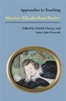 Cheney, Cora Cheney, Patrick (EDT)/ Prescott Cheney, Patrick Cheney, Patrick Gerard Cheney, Anne Lake Prescott... - Shorter Elizabethan Poetry