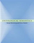 Sergei Nirenburg, Sergei Raskin Nirenburg, Sergei/ Raskin Nirenburg, Victor Raskin, Victor (Purdue University) Raskin - Ontological Semantics