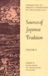 Wm Theodore de Bary, Wm. Theodore De Gluck Bary, William Theodore de Bary, William Theodore Keene De Bary, Wm Theodore De Bary, Wm. Theodore Debary... - Sources of Japanese Tradition