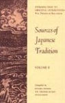 Wm Theodore de Bary, Wm. Theodore De Gluck Bary, William Theodore De Bary, William Theodore Keene De Bary, Wm Theodore De Bary, Wm. Theodore Debary... - Sources of Japanese Tradition