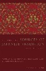 Theodore De Bary, Wm Theodore de Bary, Wm. Theodore De Bary, William Theodore De Bary, Wm Theodore De Bary, Wm. Theodore de Bary... - Sources of Japanese Tradition 1600 to 2000. Tome 2