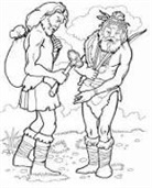 Jan Sovak - Prehistoric Man Coloring Book