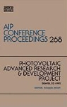 Rommel Noufi, Noufi, R. Noufi - Photovoltaic Advanced Research and Development Project