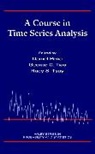 Daniel Pe a., Daniel Pe?A, Pena, D Pena, Daniel Pena, Daniel Peña... - A Course In Time Series Analysis