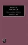 Prasad, Andrew H. Chen, Robert F. Lanzillotti, Yoram C. Peles - Research in Finance