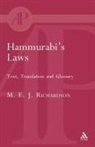 M E J Richardson, M. E. J. Richardson, Richardson M. E. J. - Hammurabi's Laws