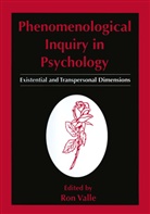 Ro Valle, Ron Valle - Phenomenological Inquiry in Psychology