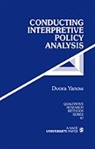 Dvora Yanow, Dvora Yanow - Conducting Interpretive Policy Analysis