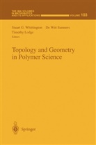 Wit De Sumners, Witt De Sumners, Timothy Lodge, Witt De Sumners, Stuart G. Whittington - Topology and Geometry in Polymer Science