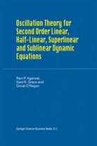 R Agarwal, R P Agarwal, R. P. Agarwal, R.P. Agarwal, Said Grace, Said R Grace... - Oscillation Theory for Second Order Linear, Half-Linear, Superlinear and Sublinear Dynamic Equations