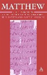 Dale C. Allison, Dale C. Jr. Allison, Jr Allison, Jr. Allison, W D Davies, W. D. Davies... - Matthew