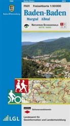 Landesamt für Geoinformation und Landentwicklung B, Landesam für Geoinformation und Landentwi, Lg, LGL - Topographische Freizeitkarten Baden-Württemberg - Bl.501: Topographische Freizeitkarte Baden-Württemberg Baden-Baden