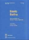 Robert F. Bacher, Hans A. Bethe, Hans Albrecht Bethe, M. S. Livingston, M. Stanley Livingston - Basic Bethe