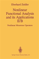 E Zeidler, E. Zeidler, Eberhard Zeidler - Nonlinear Functional Analysis and its Applications. Pt.2/B
