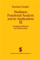 E Zeidler, E. Zeidler, L. F. Boron - Nonlinear Functional Analysis and Its Applications