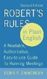 Doris P Zimmerman, Doris P. Zimmerman - Robert's Rules in Plain English, 2nd Edition