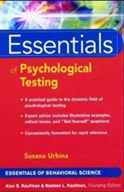 Urbina, Susana Urbina, Susanna Urbina, Urbina Susana - Essentials of Psychological Testing