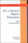 Jean Barr, R. K. S. Taylor, Richard Taylor - For a Radical Higher Education