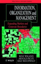 Picot, Arnol Picot, Arnold Picot, Arnold (University of Munich) Picot, Ralf Reichwald, Ralf (Technical University of Munich) Reichwald... - Information, Organization and Management