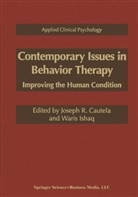 Joseph R. Cautela, Ishaq, Ishaq, Waris Ishaq, Josep R Cautela, Joseph R Cautela - Contemporary Issues in Behavior Therapy