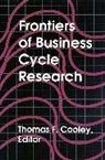 Cooley, Thomas F. Cooley, Thomas Cooley, Thomas F. Cooley, Cooley Thomas F. - Frontiers of Business Cycle Research