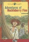 Mark Twain, Twain Mark, TWAIN MARK A2 B1, Alfredo Belli, Frances Justice - The Adventures of Huckleberry Finn book/audio CD