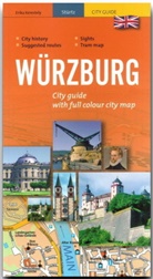 Erika Kerestely - Würzburg - City guide with full colour city map